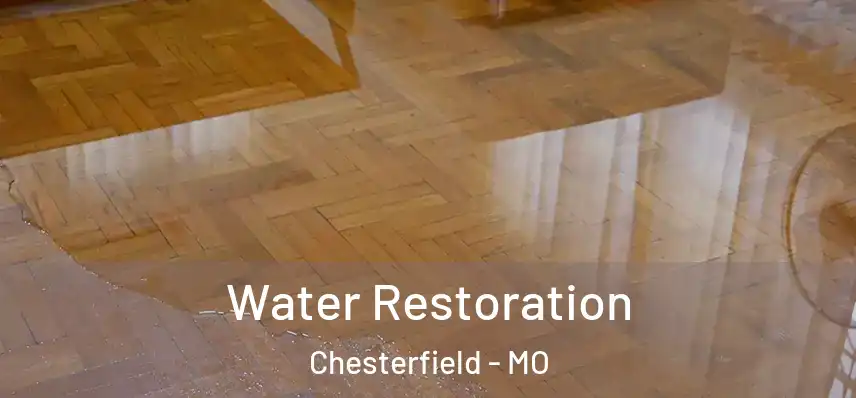  Water Restoration Chesterfield - MO